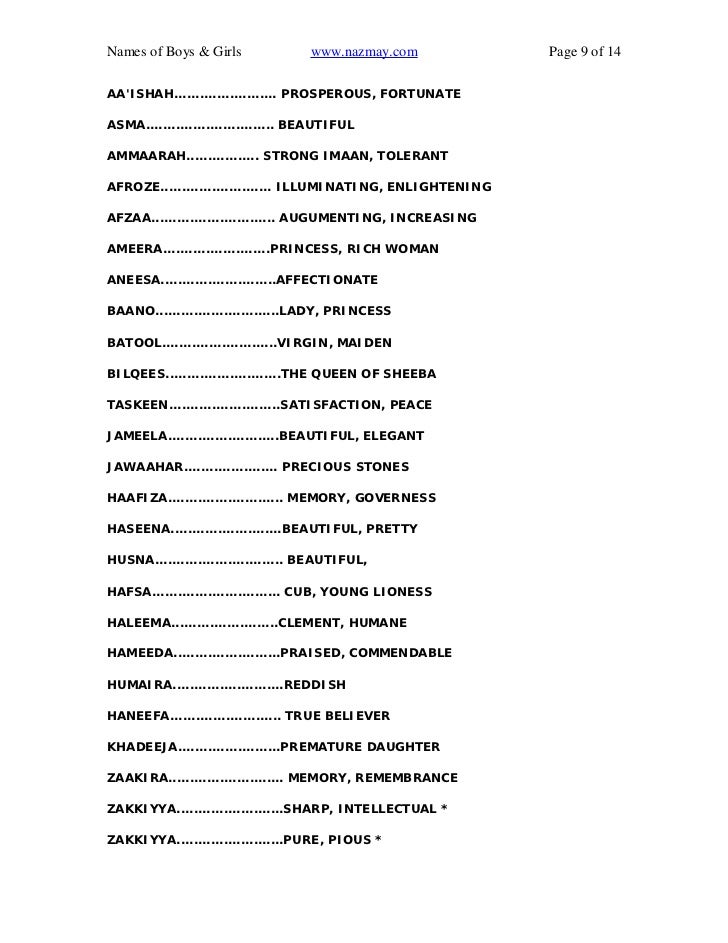 Names for rich girls